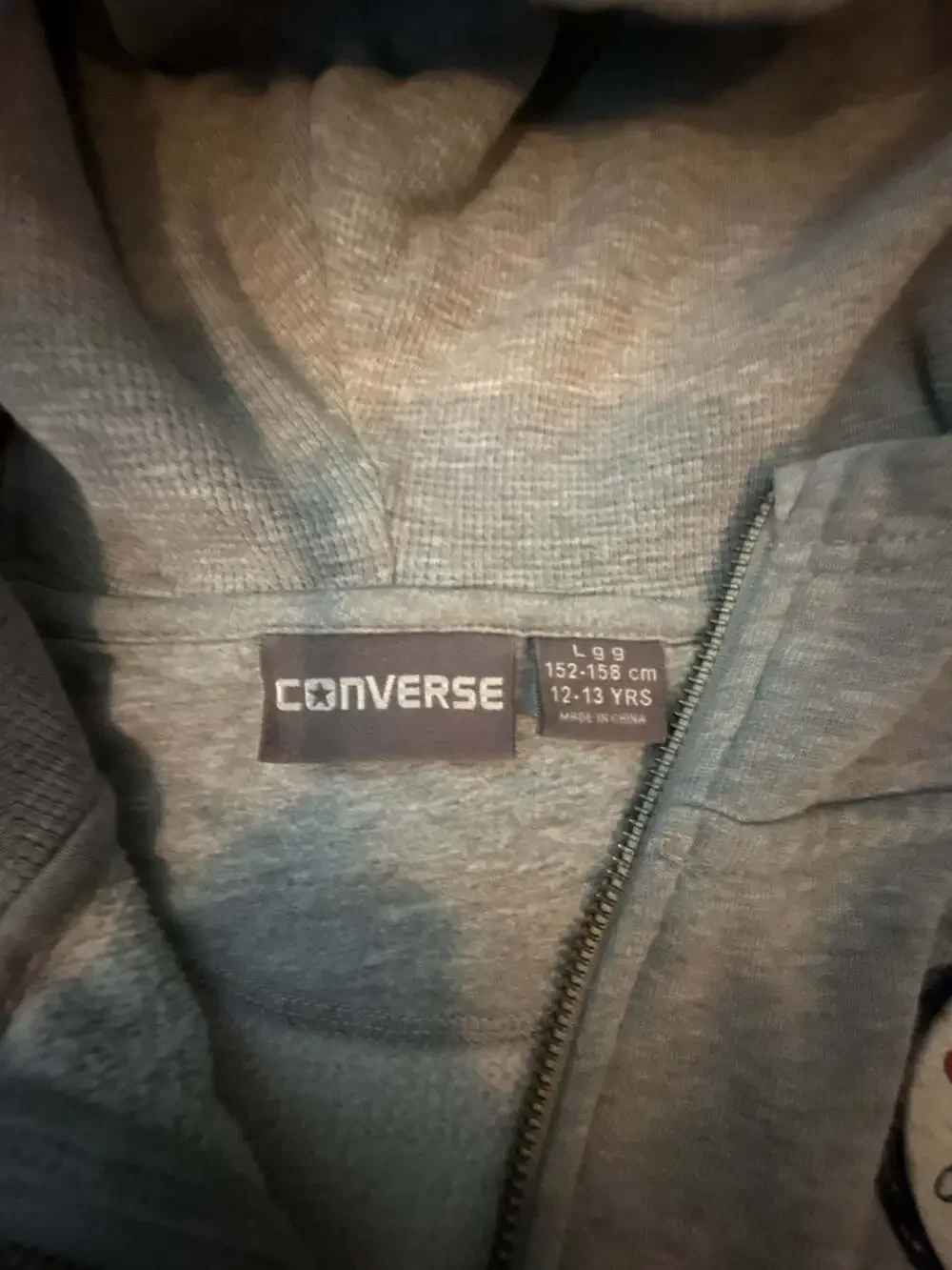 Zipped Jacket by CONVERSE - grey, Boys,